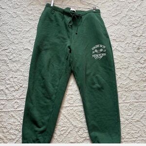 Dairy boy green nyc sweatpants